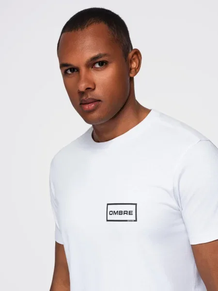 Pletena srajca Ombre bela