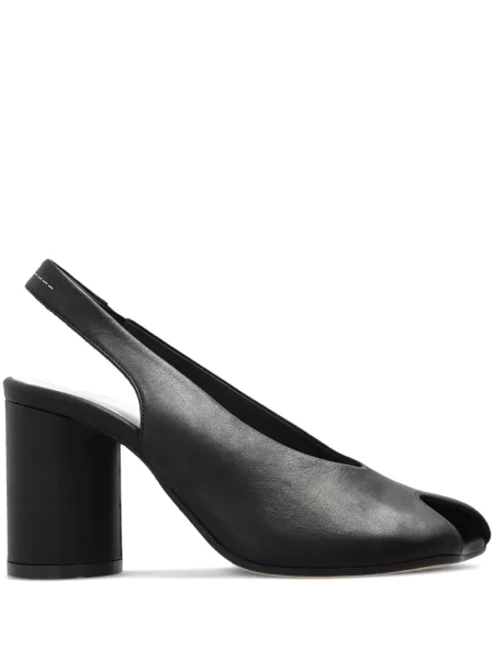 Pantofi cu toc Mm6 Maison Margiela slingback negru