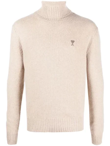 Sweter z kaszmiru Ami Paris z kaszmiru