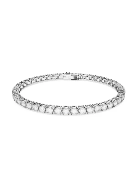 Bransoletka Swarovski biznesowa szara