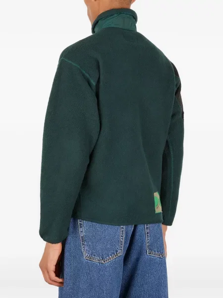 Geacă (di)vision din fleece verde