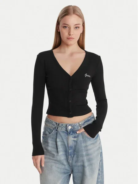 Guess Cardigan negru