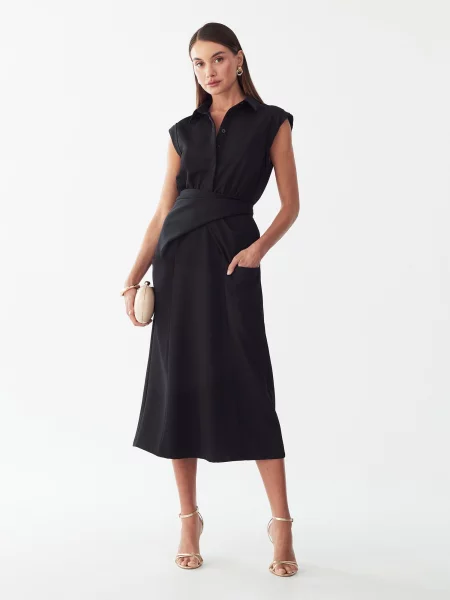 Willa Rochie tip bluză Vaeda' negru