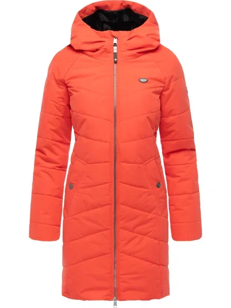 Ragwear Palton de iarnă Noita Youmodo orange roșu