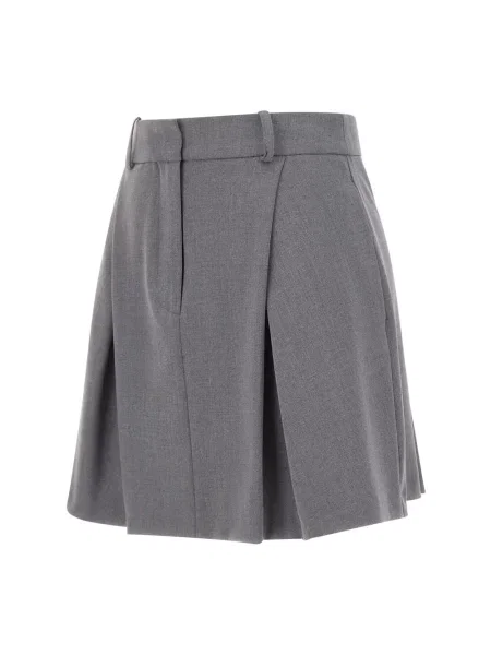 Spódnica mini Kaos szara
