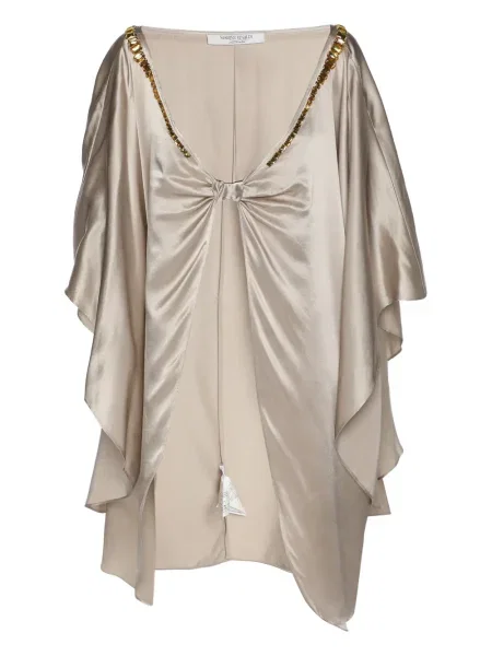 Poncho Marina Rinaldi din satin