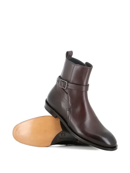 Botine Alberto Fasciani cu cataramă maro