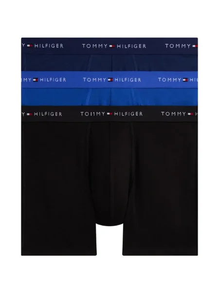 Boxeri Tommy Hilfiger cu autograf albastru