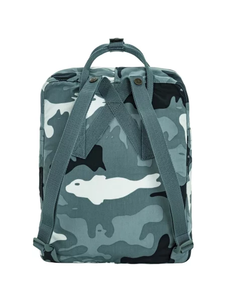 Mestský batoh Fjällräven Kanken Graphics 16 l nimbus blue/hidden animals modrá