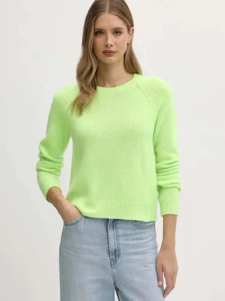 Pulover iz kašmirja FROM FUTURE zelena