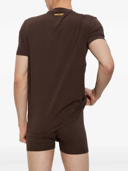 Tricou Dsquared2 cu autograf maro