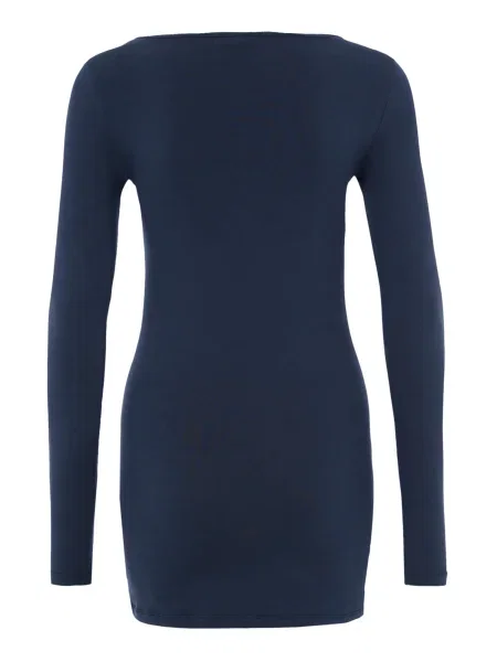 VERO MODA Tričko Maxi My tmavomodrá modrá