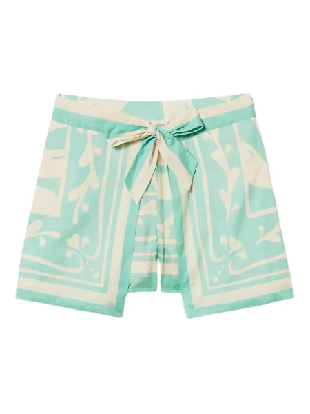 Pantaloni scurți Twinset verde