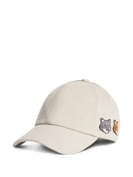 Șapcă Maison Kitsune gri