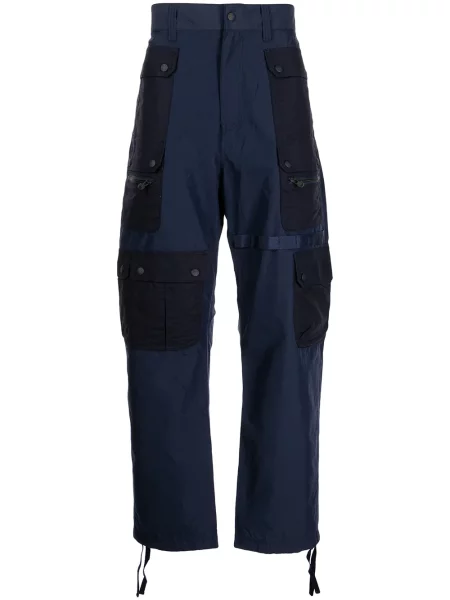 Pantaloni White Mountaineering alb