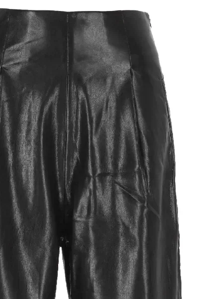 Pantaloni The Andamane plisate negru
