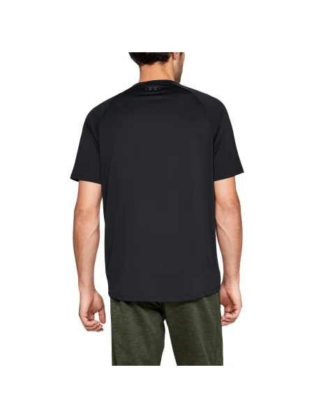 Tricou Under Armour Tech SS Tee Black/ Graphite S negru