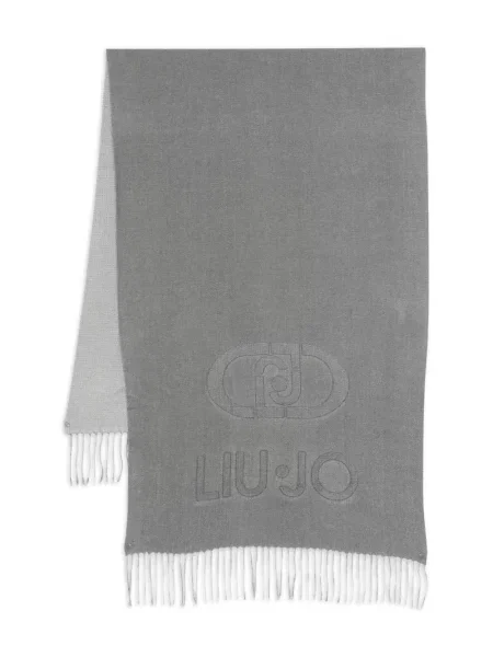 Fular Liu Jo cu broderie gri