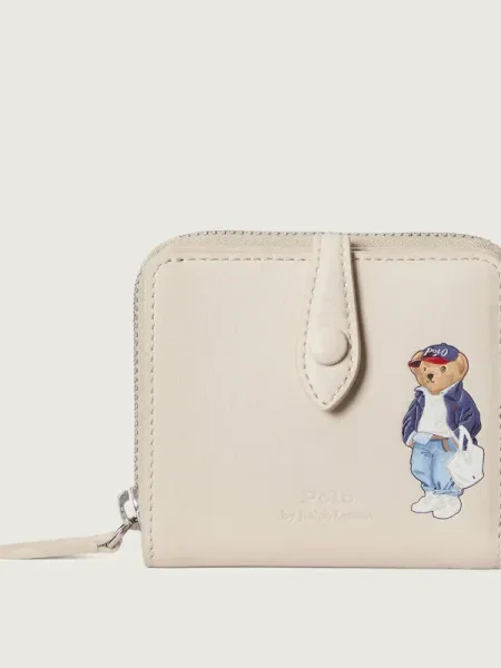 Polo Ralph Lauren portofel de piele bej