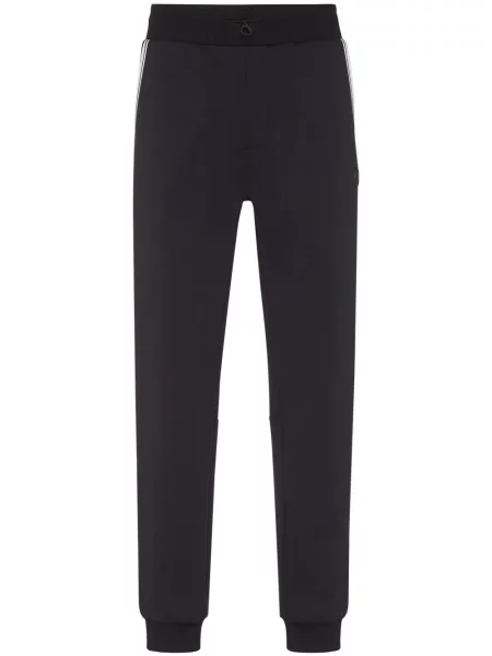 Kalhoty Plein Sport s potiskem černé