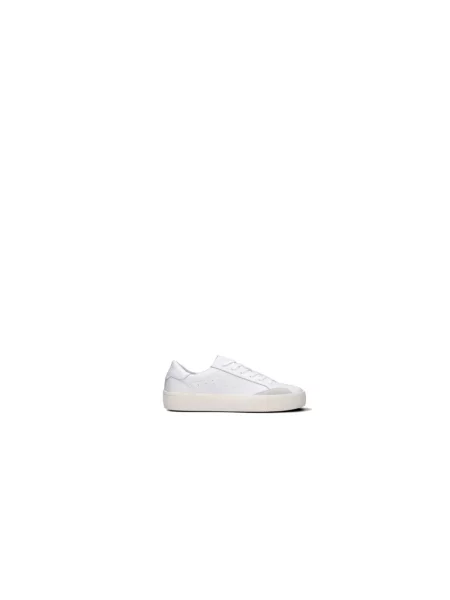 Sneakersy Sun68 skórzane w miejskim stylu białe