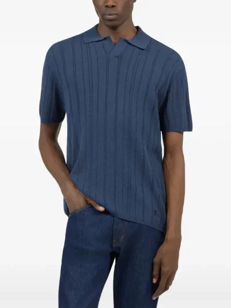 Scurt tricou Roberto Cavalli albastru