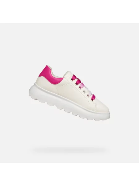 Sneakerși copii Geox alb
