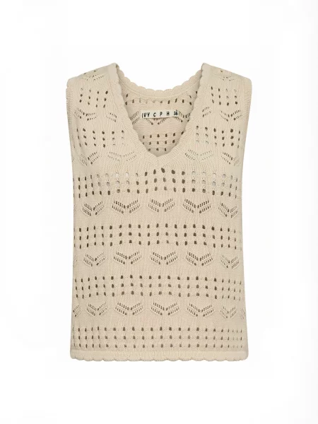 Ivy Copenhagen Pulover IVY-Breeze ecru