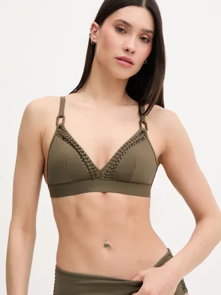 Chantelle plavková podprsenka zelená