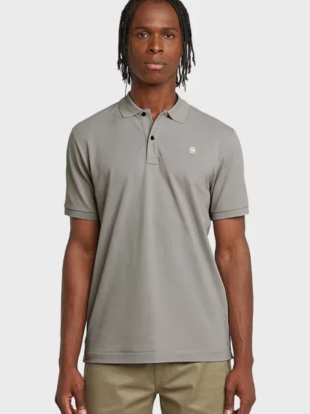 Поло G-star Raw серое