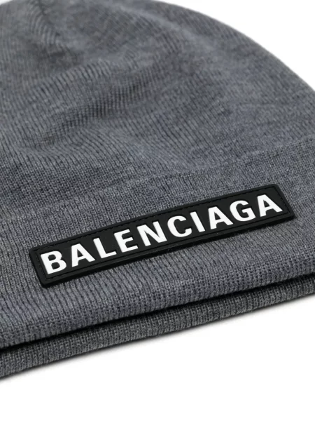 Căciulă Balenciaga cu autograf gri