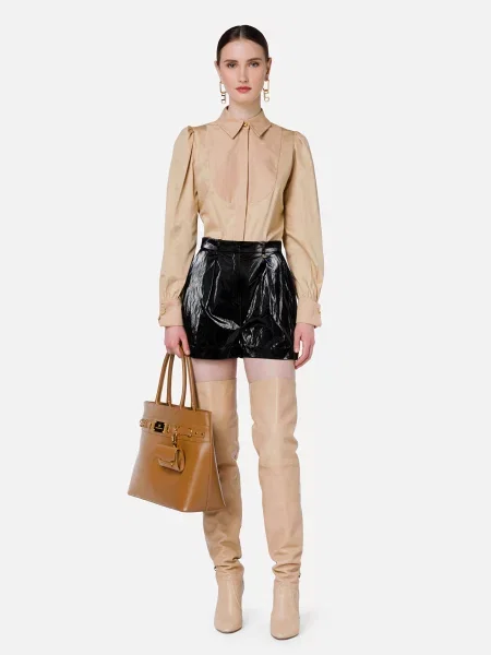 Шорти Elisabetta Franchi чорні