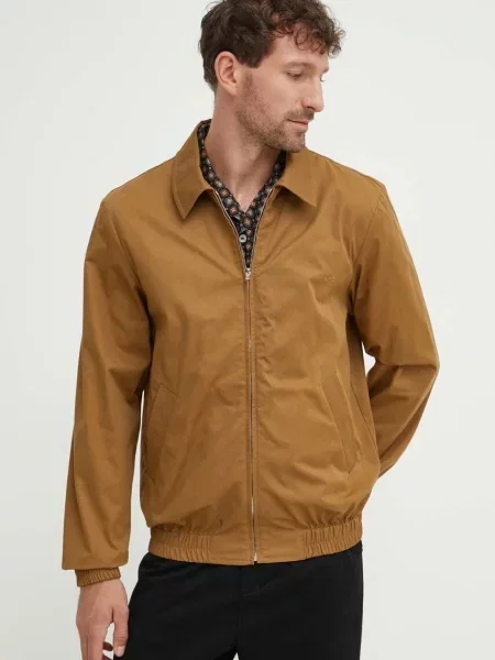 Bunda A.P.C. blouson gilbert hnedá