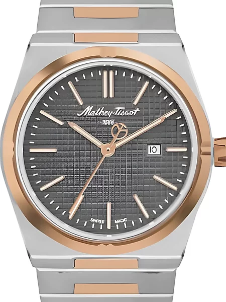 Hodinky Mathey Tissot sivá