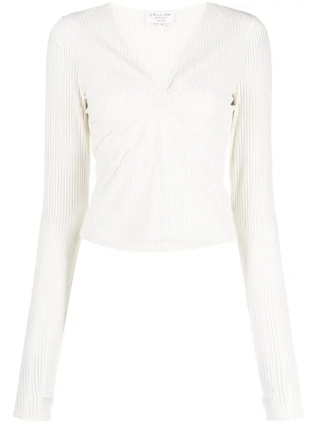 Bluzka Collina Strada z dekoltem w serek