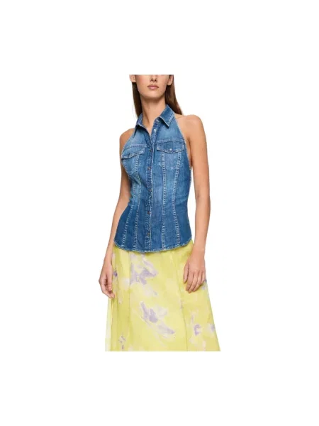 Top Dondup niebieski