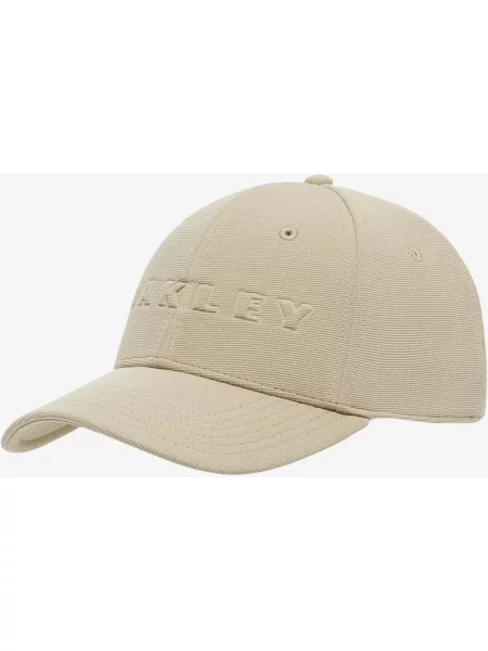 Czapka z daszkiem Oakley Bark Embossed S-M beżowa