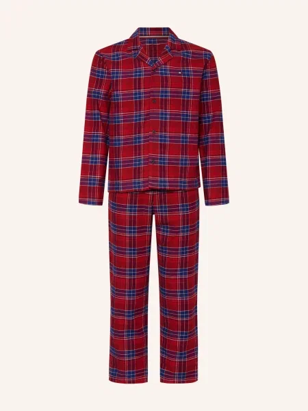 Tommy Hilfiger Piżama rot czerwona