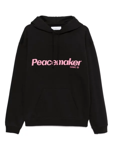 Hanorac cu glugă Peacemaker Oamc cu model floral negru