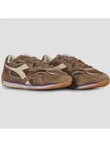 Pantofi Diadora plasă maro