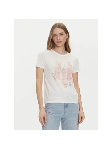 JDY Футболка Michigan Regular Fit білий