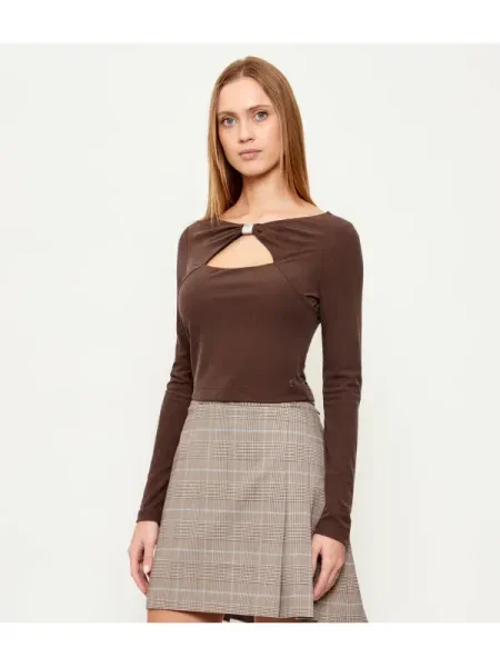 GUESS Bluză MILENA maro