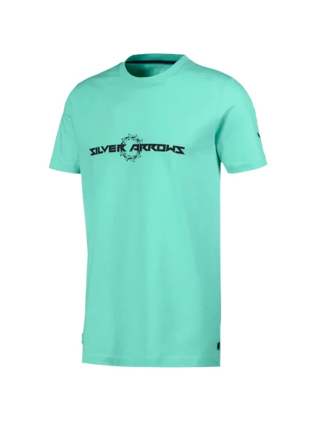 Tricou Puma cu imagine verde