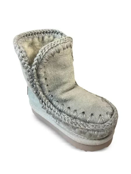 Buty do kostki dziecięce Mou niebieskie
