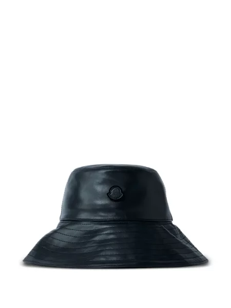 Šešir Moncler s autogramom crna