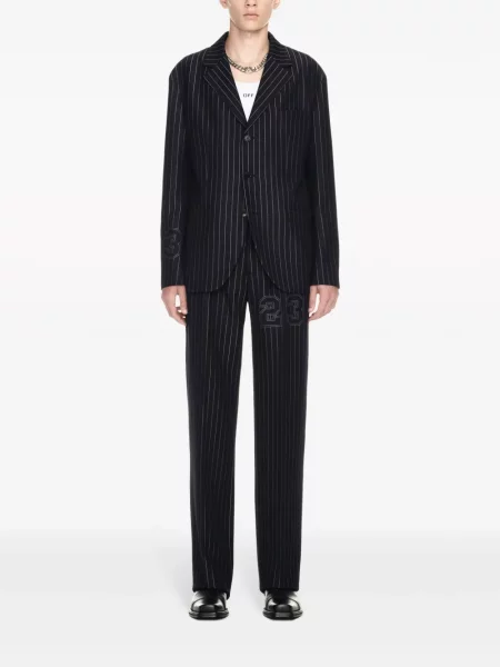 Dryžuotas raštuotas švarkas Off-white balta