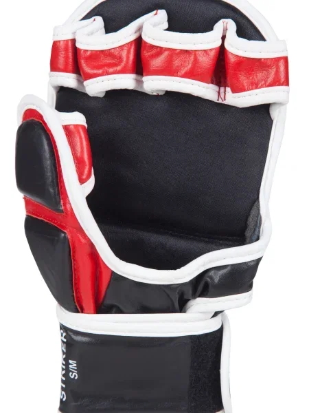 Benlee Športne rokavice Striker češnjevo rdeča / črna bela