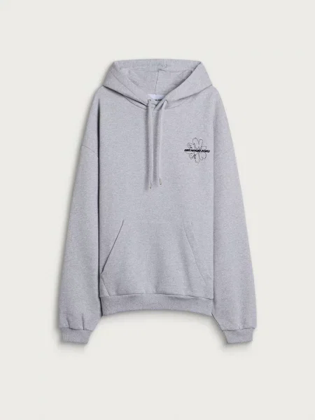 Bluza z kapturem Mki szara