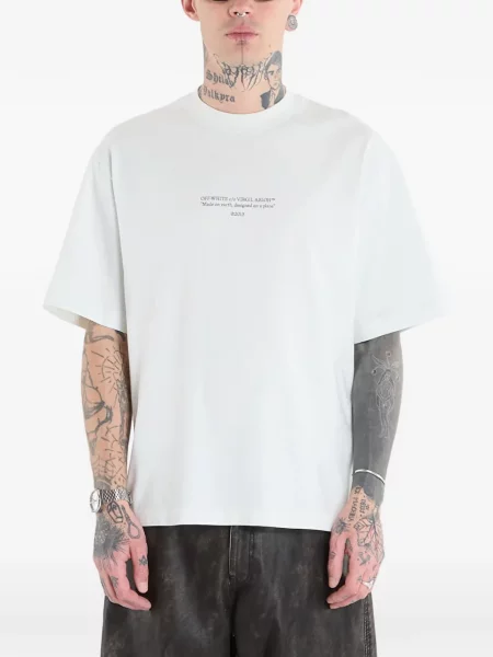 Tricou Off-white alb