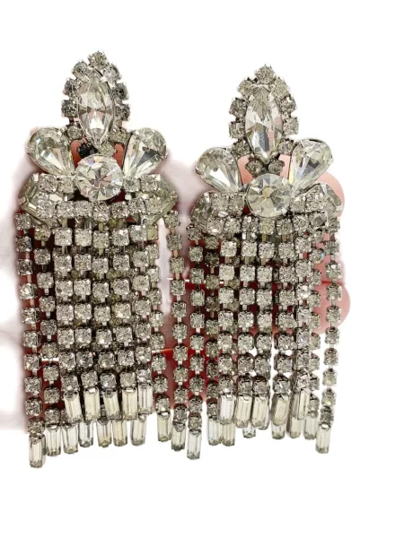 Σκουλαρίκια Jennifer Gibson Jewellery ασημί